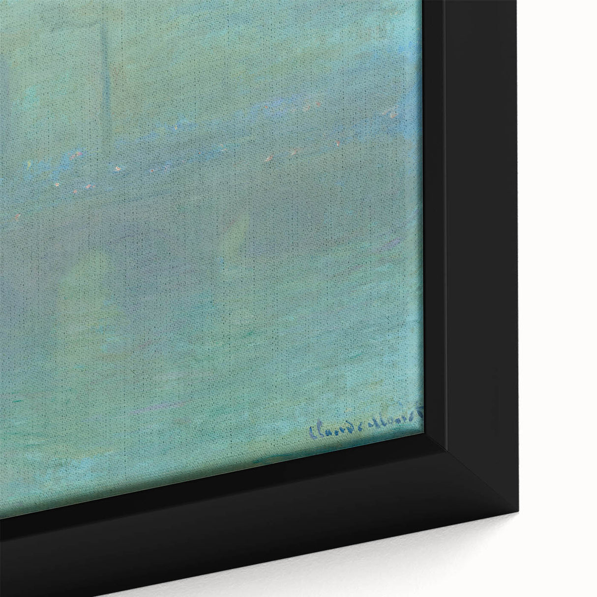 Claude Monet's Waterloo Bridge at Dusk - Impressionist London Art Print