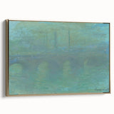 Claude Monet's Waterloo Bridge at Dusk - Impressionist London Art Print