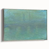 Claude Monet's Waterloo Bridge at Dusk - Impressionist London Art Print