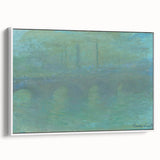 Claude Monet's Waterloo Bridge at Dusk - Impressionist London Art Print