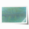 Claude Monet's Waterloo Bridge at Dusk - Impressionist London Art Print