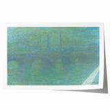 Claude Monet's Waterloo Bridge at Dusk - Impressionist London Art Print