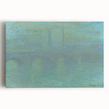 Claude Monet's Waterloo Bridge at Dusk - Impressionist London Art Print