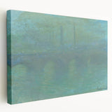 Claude Monet's Waterloo Bridge at Dusk - Impressionist London Art Print