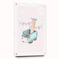 Nursery Wall Art - Wooden Walker Toy Children's Room Decor