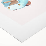 Nursery Wall Art - Wooden Walker Toy Children's Room Decor