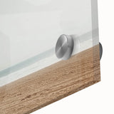 Close-up of a vibrant beach landscape acrylic glass artwork, showcasing stunning colors and intricate details, perfect for coastal home decor enthusiasts.