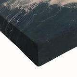 Close-up of a vibrant landscape bridge stretched canvas artwork, showcasing rich colors and intricate details, perfect for home decor enthusiasts and art collectors.