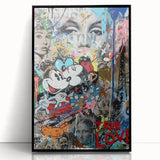 Vibrant Pop Art Wall Art – Colorful True Love Canvas Print