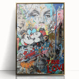 Vibrant Pop Art Wall Art – Colorful True Love Canvas Print