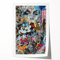 Vibrant Pop Art Wall Art – Colorful True Love Canvas Print