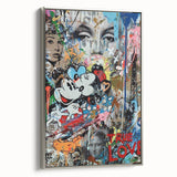 Vibrant Pop Art Wall Art – Colorful True Love Canvas Print