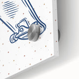 Skateboard Sketch – Boys Room Wall Art