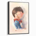 Charming Boy Nursery Canvas Prints - Framed Baby Room Art