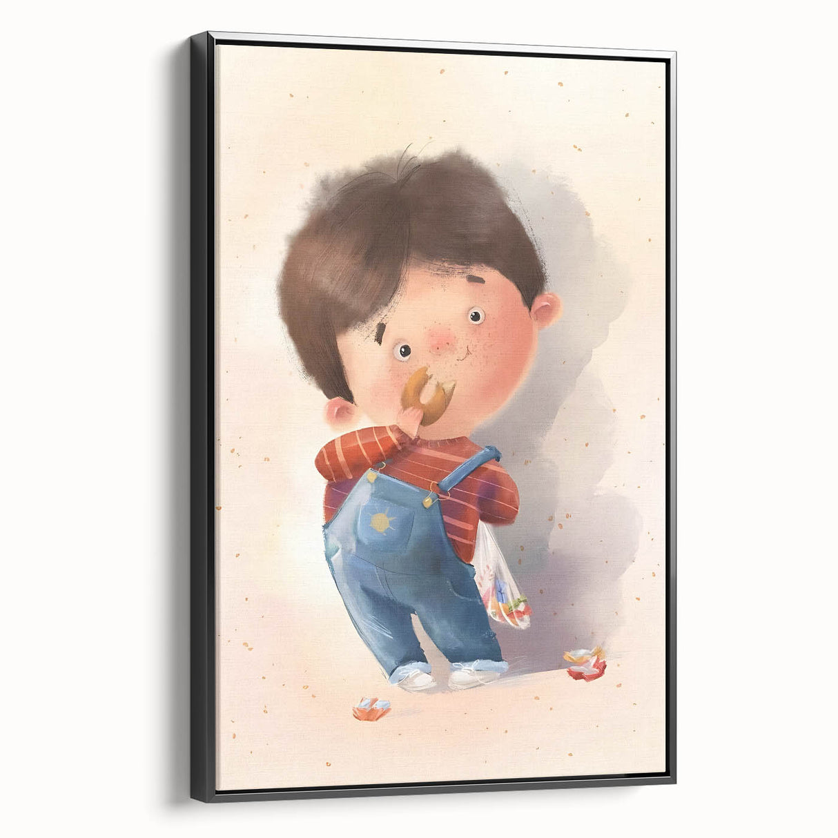 Charming Boy Nursery Canvas Prints - Framed Baby Room Art