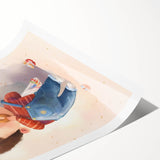 Charming Boy Nursery Canvas Prints - Framed Baby Room Art