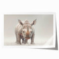 Adorable Baby Rhino Wall Art - Perfect for Kids Room Decor