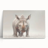 Adorable Baby Rhino Wall Art - Perfect for Kids Room Decor