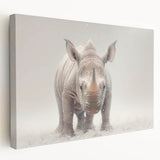 Adorable Baby Rhino Wall Art - Perfect for Kids Room Decor