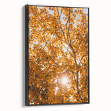 Black and white vintage poster art on framed canvas depicting a serene landscape, ideal for bedroom decor.