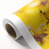 Art Deco style poster featuring a spring-themed illustration on rolled canvas, suitable for nursery wall art.