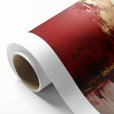 Abstract wall art featuring vibrant, multicolored strokes on rolled canvas, ideal for modern home decor. Perfect for enhancing living spaces with artistic flair.