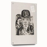 Modern Wall Art - Max Beckmann’s Self-Portrait in Bowler Hat Print
