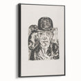 Modern Wall Art - Max Beckmann’s Self-Portrait in Bowler Hat Print
