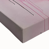 Close-up of abstract strokes wall art on stretched canvas, showcasing vibrant colors and dynamic patterns that enhance modern home decor aesthetics. Perfect for adding a contemporary touch to living spaces.