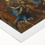 Modern Wall Art - The Abduction of the Sabine Women by Poussin