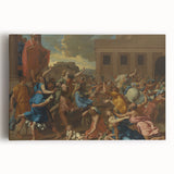 Modern Wall Art - The Abduction of the Sabine Women by Poussin
