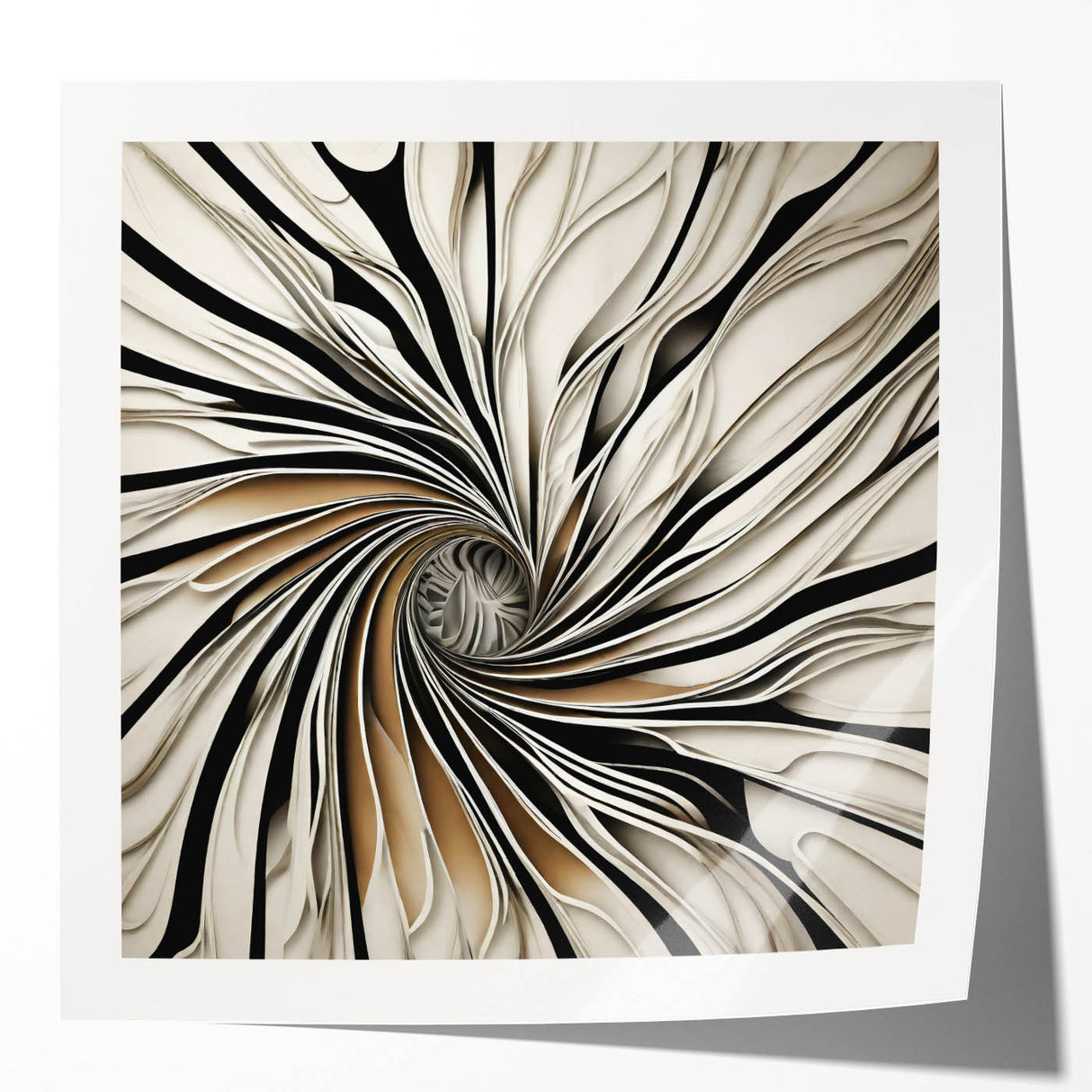Abstract wall art print showcasing vibrant strokes in bold colors, designed to add a modern touch to any space, ideal for home or office decoration.