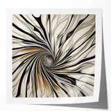 Abstract wall art print showcasing vibrant strokes in bold colors, designed to add a modern touch to any space, ideal for home or office decoration.