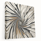 Stretched canvas wall art showcasing vibrant abstract strokes in bold colors, emphasizing modern artistic design. Perfect for enhancing contemporary home decor.