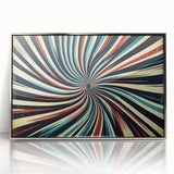 Framed abstract wall art featuring dynamic silver strokes on a light background, ideal for modern home decor, enhancing living spaces with elegance.