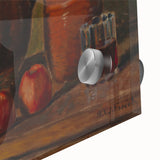 Modern Wall Art - Rustic Still Life with Apples and Pottery