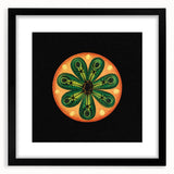 Modern Wall Art: Colorful Marine Life Illustration