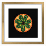 Modern Wall Art: Colorful Marine Life Illustration