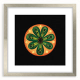 Modern Wall Art: Colorful Marine Life Illustration