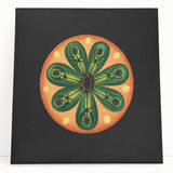 Modern Wall Art: Colorful Marine Life Illustration