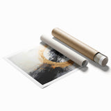 Abstract strokes wall art print showcasing vibrant colors and dynamic patterns, perfect for modern decor. Ideal for enhancing living spaces or art collections.