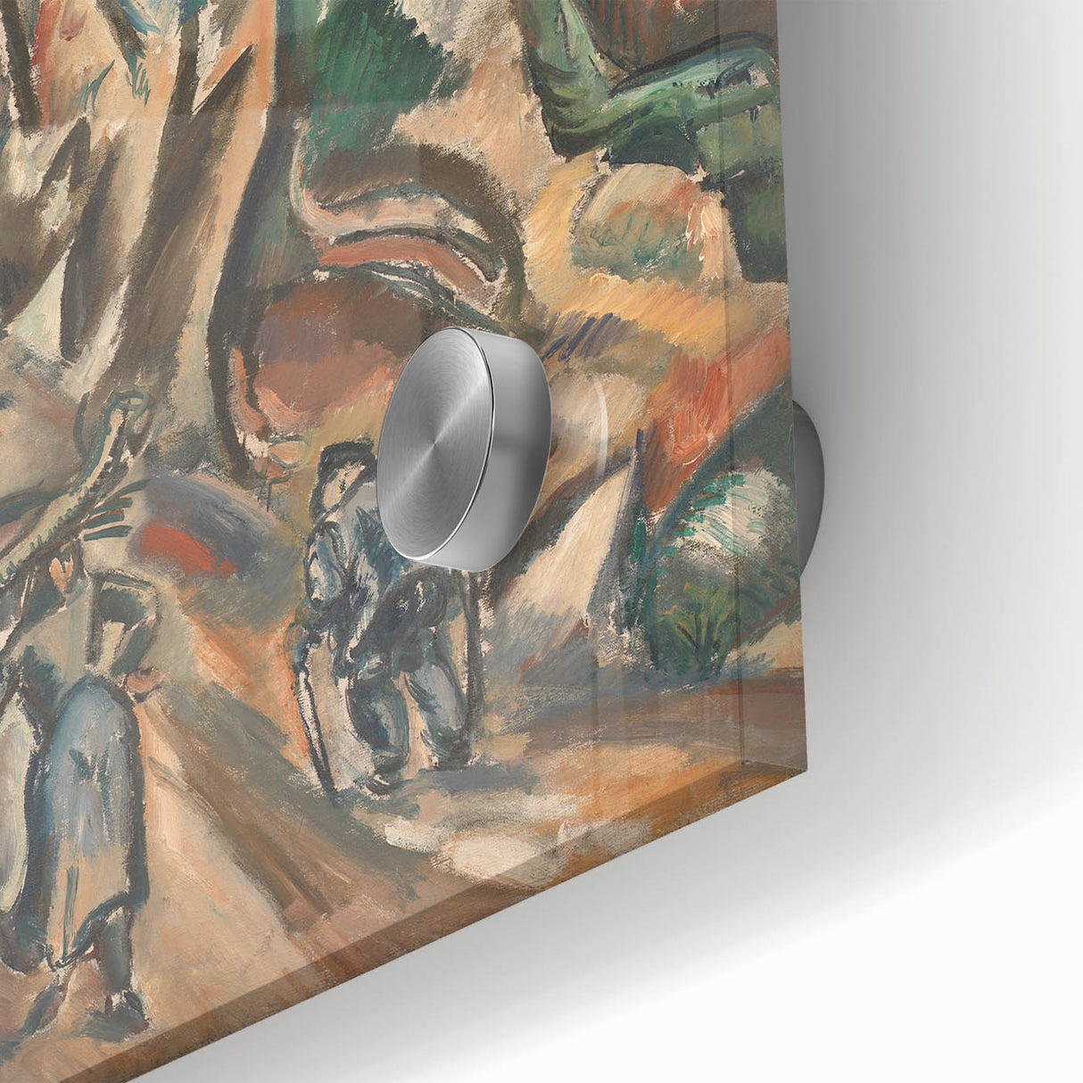 Modern Wall Art - Othon Friesz’s Winter Forest Path Print