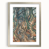 Modern Wall Art - Othon Friesz’s Winter Forest Path Print