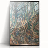 Modern Wall Art - Othon Friesz’s Winter Forest Path Print