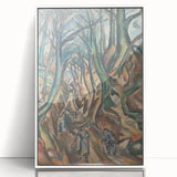 Modern Wall Art - Othon Friesz’s Winter Forest Path Print