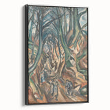 Modern Wall Art - Othon Friesz’s Winter Forest Path Print