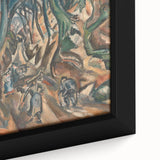 Modern Wall Art - Othon Friesz’s Winter Forest Path Print