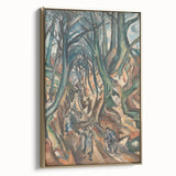 Modern Wall Art - Othon Friesz’s Winter Forest Path Print