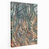 Modern Wall Art - Othon Friesz’s Winter Forest Path Print