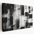Abstract wall art featuring bold, colorful strokes on stretched canvas, showcasing a modern design ideal for contemporary home decor. Perfect for adding a vibrant touch to living spaces.